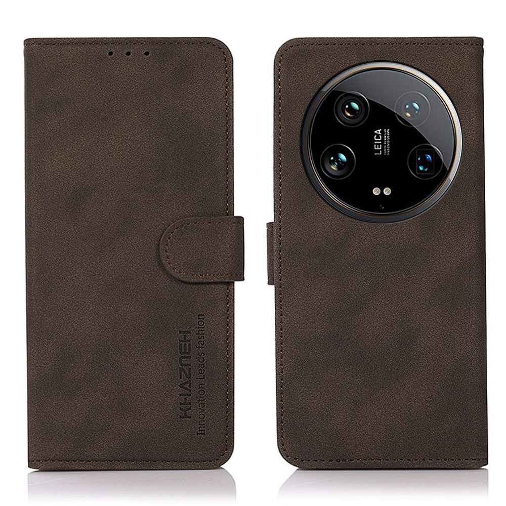 KHAZNEH For Xiaomi 14 Ultra Leather Case Wallet Stand Protective Phone Cover KHAZNEH For Xiaomi 14 Ultra Leather Case Wallet Stand Protective Phone Cover